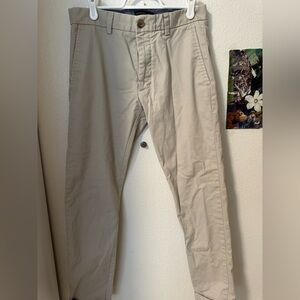 Banana Republic Fulton Skinny Tan Chinos